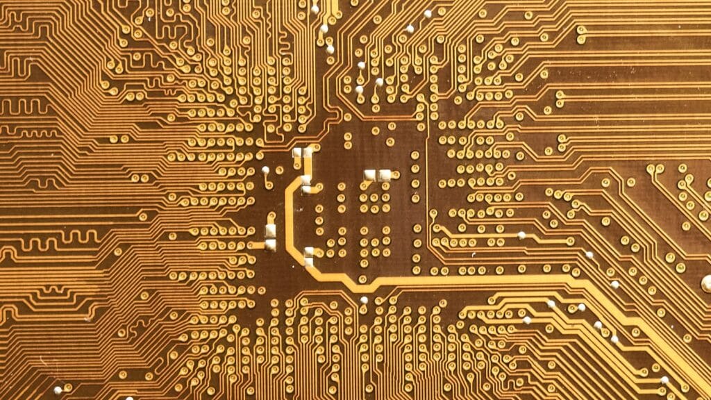 Memory chips on a circuit board
