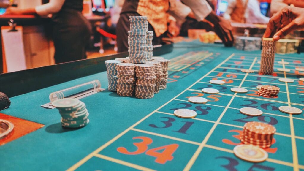 A casino roulette wheel representing the conflict of interest in the Fed AI task force