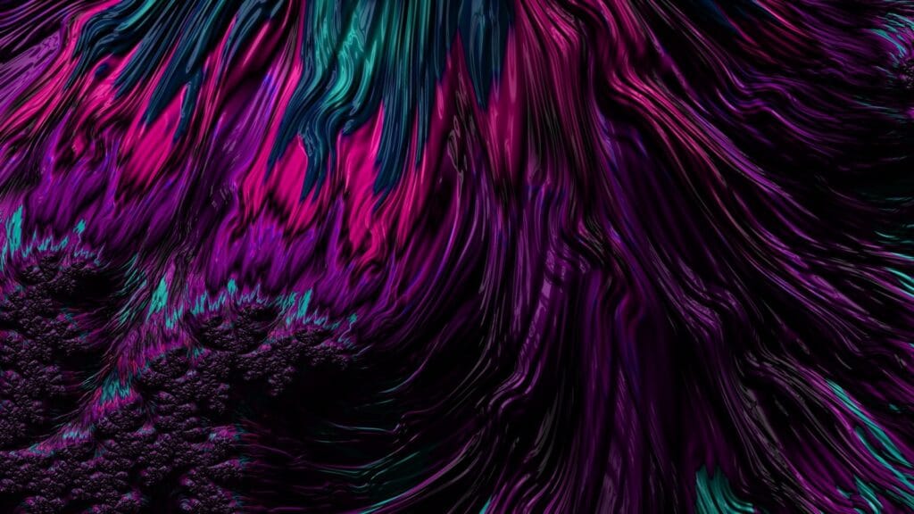 Vivid generative digital art representing Google Gemini image models