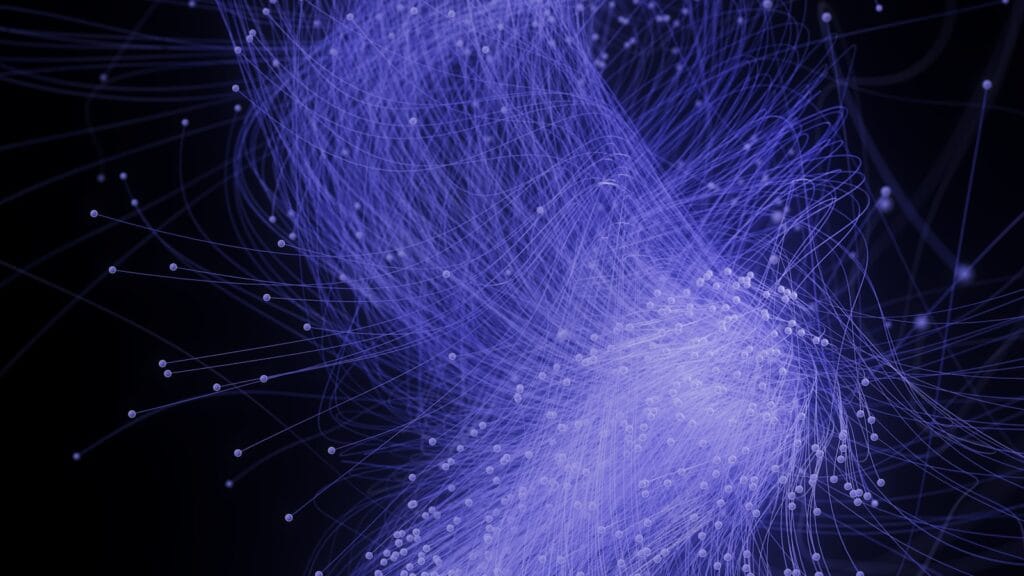 Abstract neural network representing OpenAI GPT-5.6 model launch